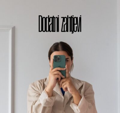 Dodatni zahtjevi (na upit): 80 eur/h